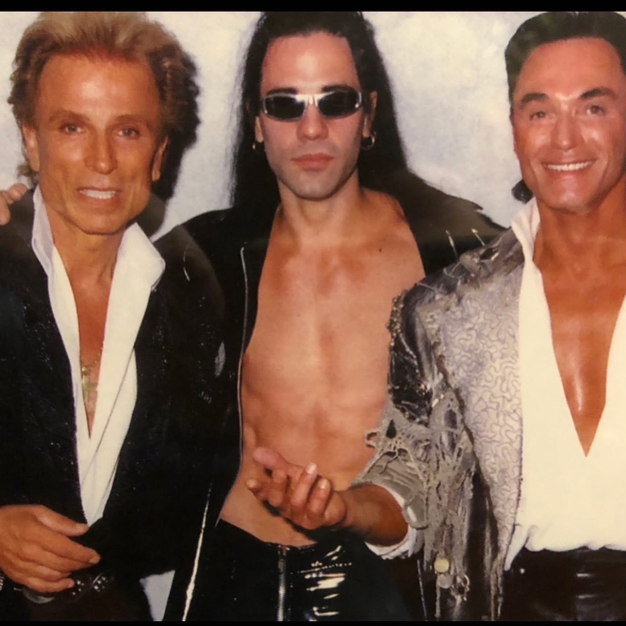 Criss Angel avec Siegfried et Roy
