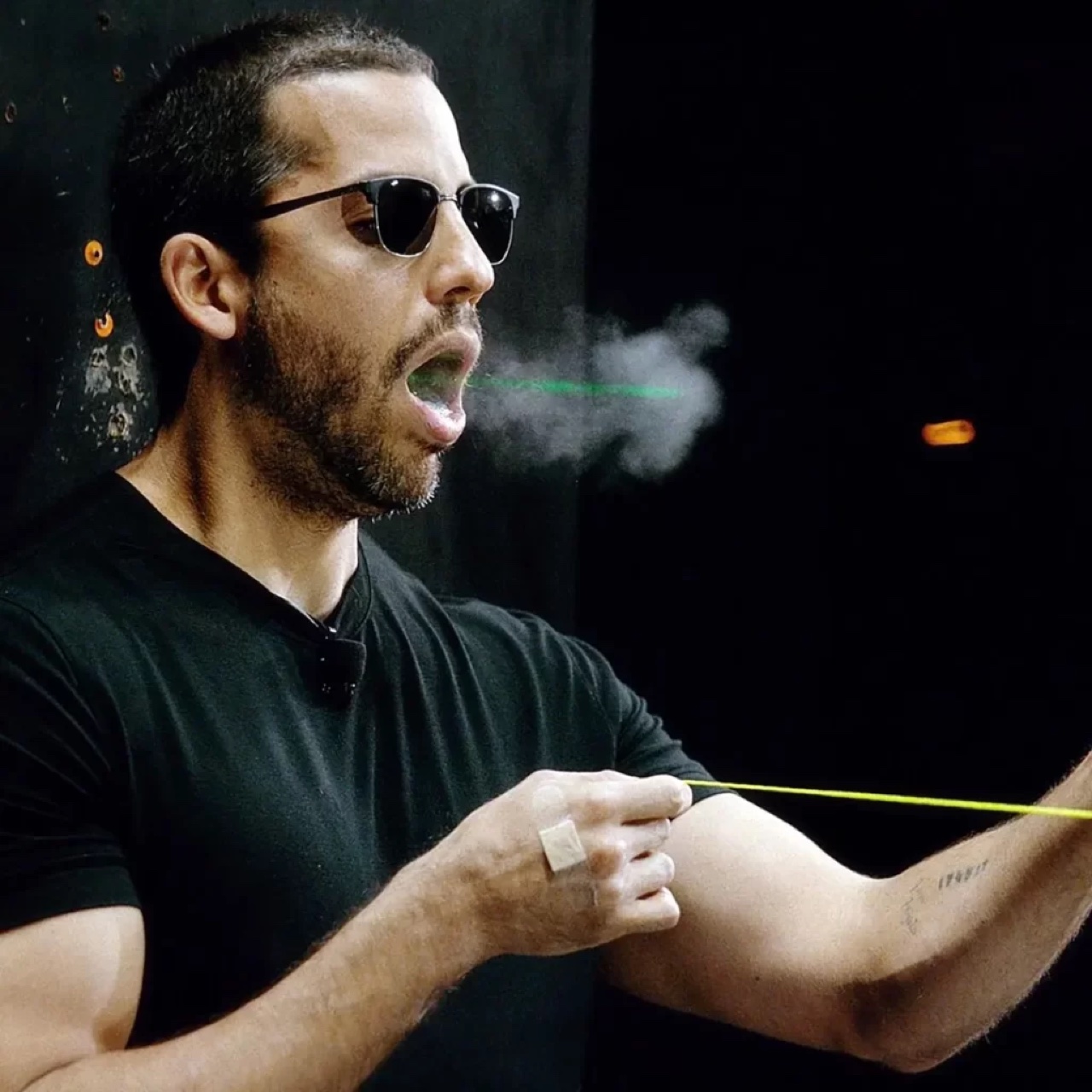 David Blaine et le bullet catch