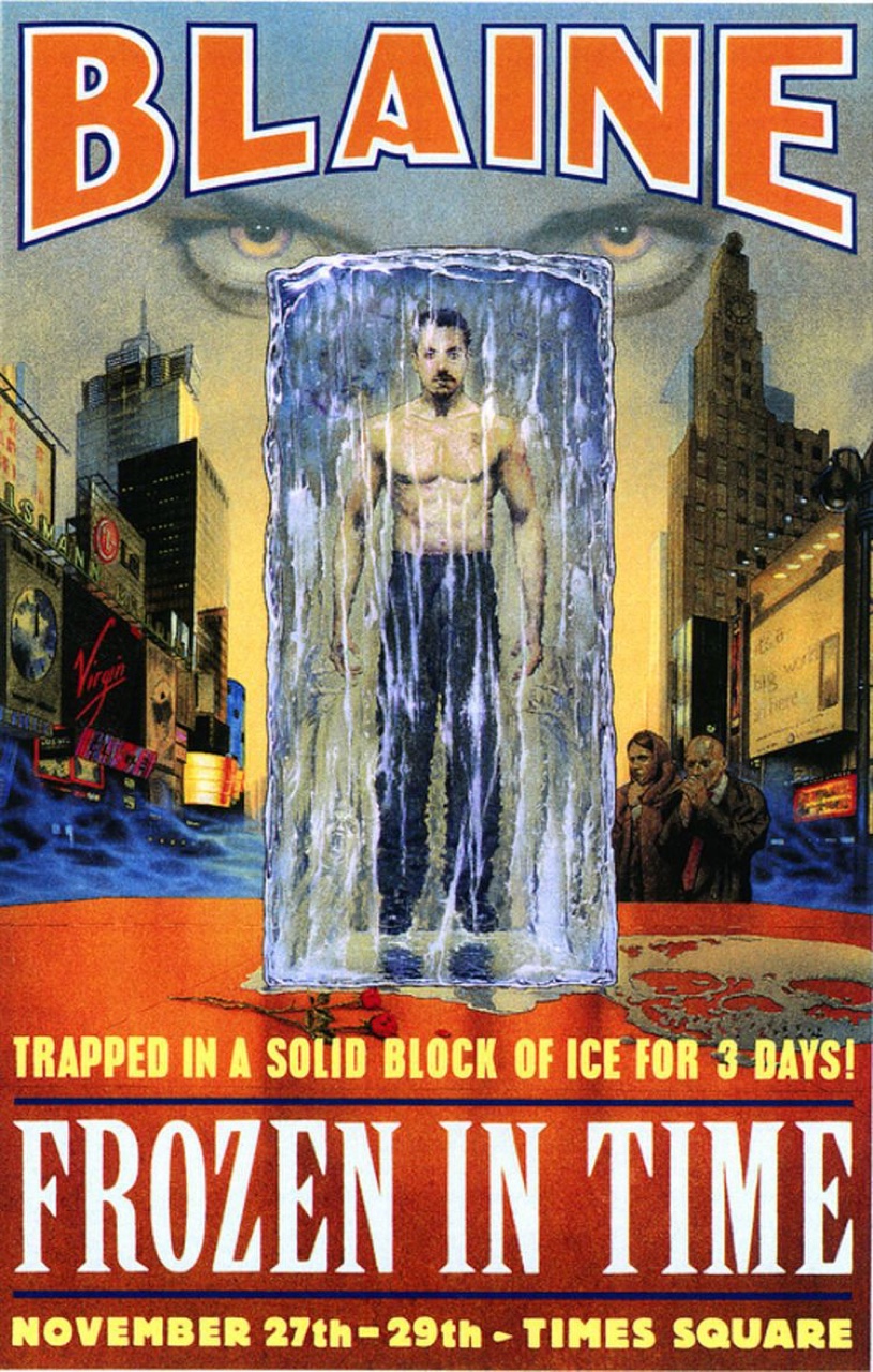 David Blaine, Frozen in Time