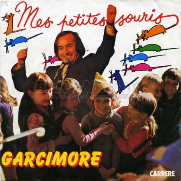 Pochette du 45 tours Mes petites souris de Garcimore