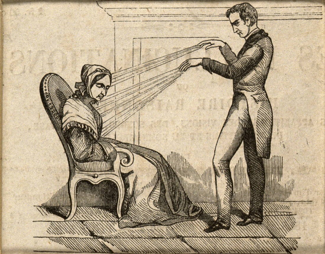 Une séance de magnétisme animal au XVIIIe siècle
