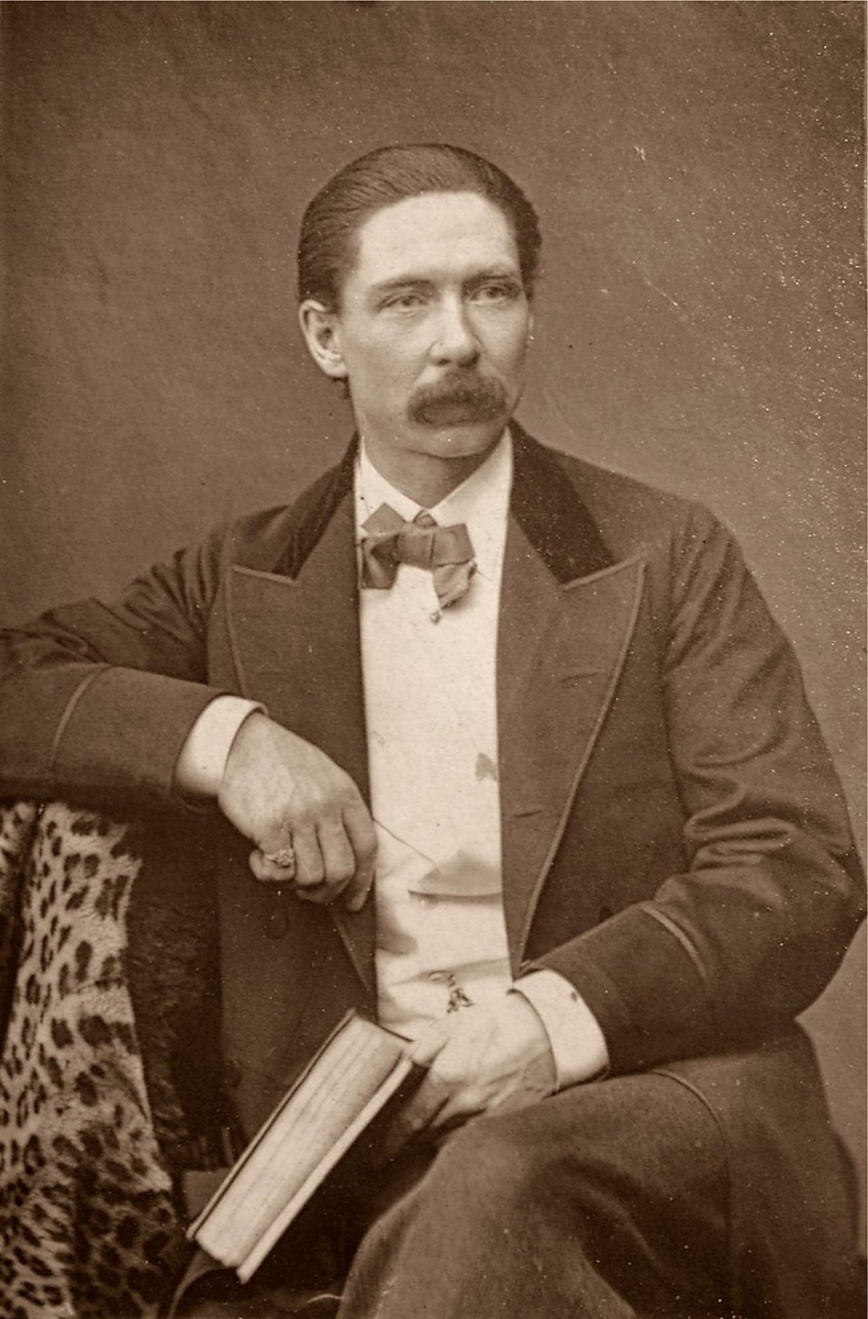 Portrait de John Nevil Maskelyne, magicien anglais