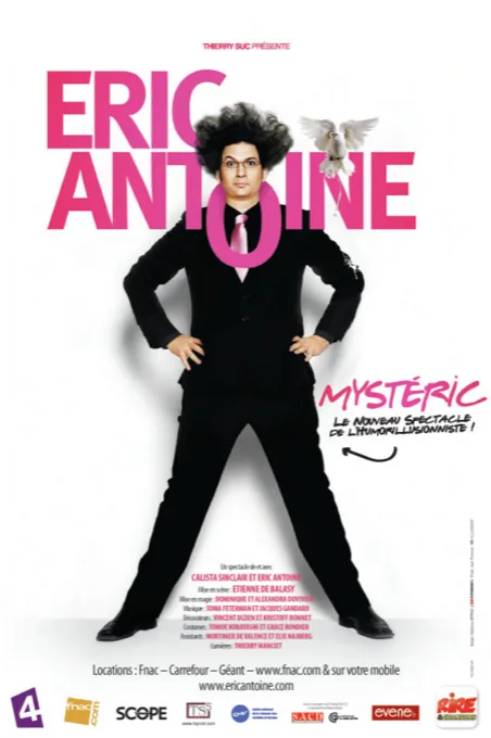 Affiche du spectacle Mystéric d'Éric Antoine