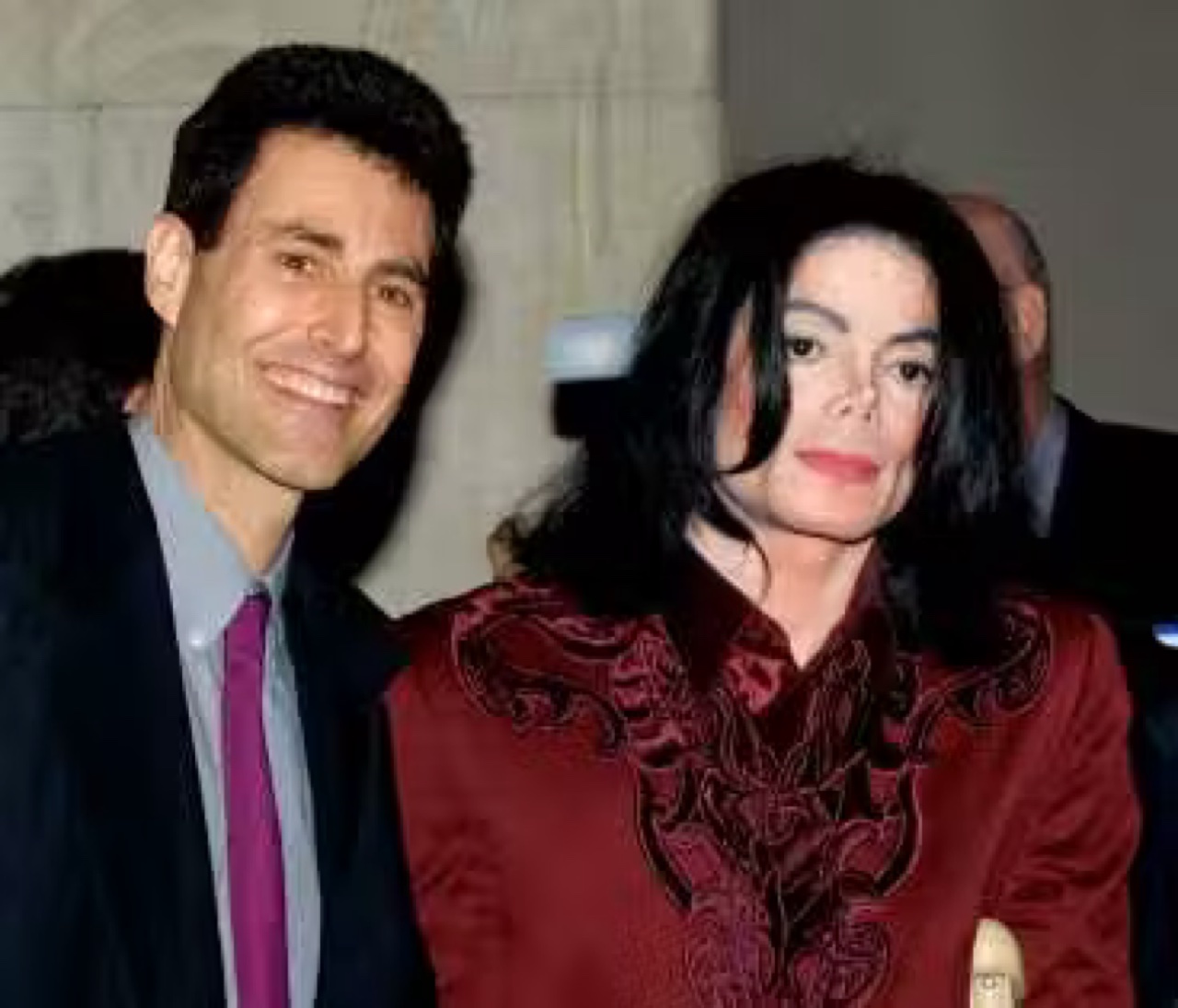 Uri Geller avec Michael Jackson