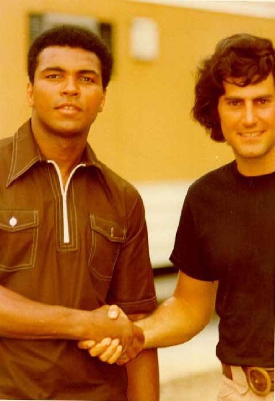 Uri Geller avec Mohamed Ali